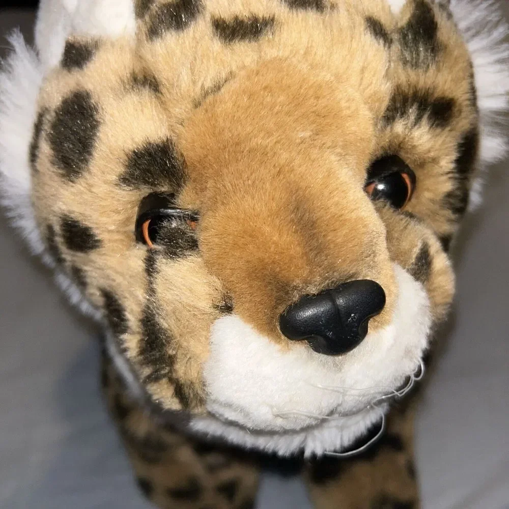 Dan Dee CHUBBY LEOPARD‎ CUB Spotted Cat STUFFED PLUSH ANIMAL SOFT TOY Cute P1